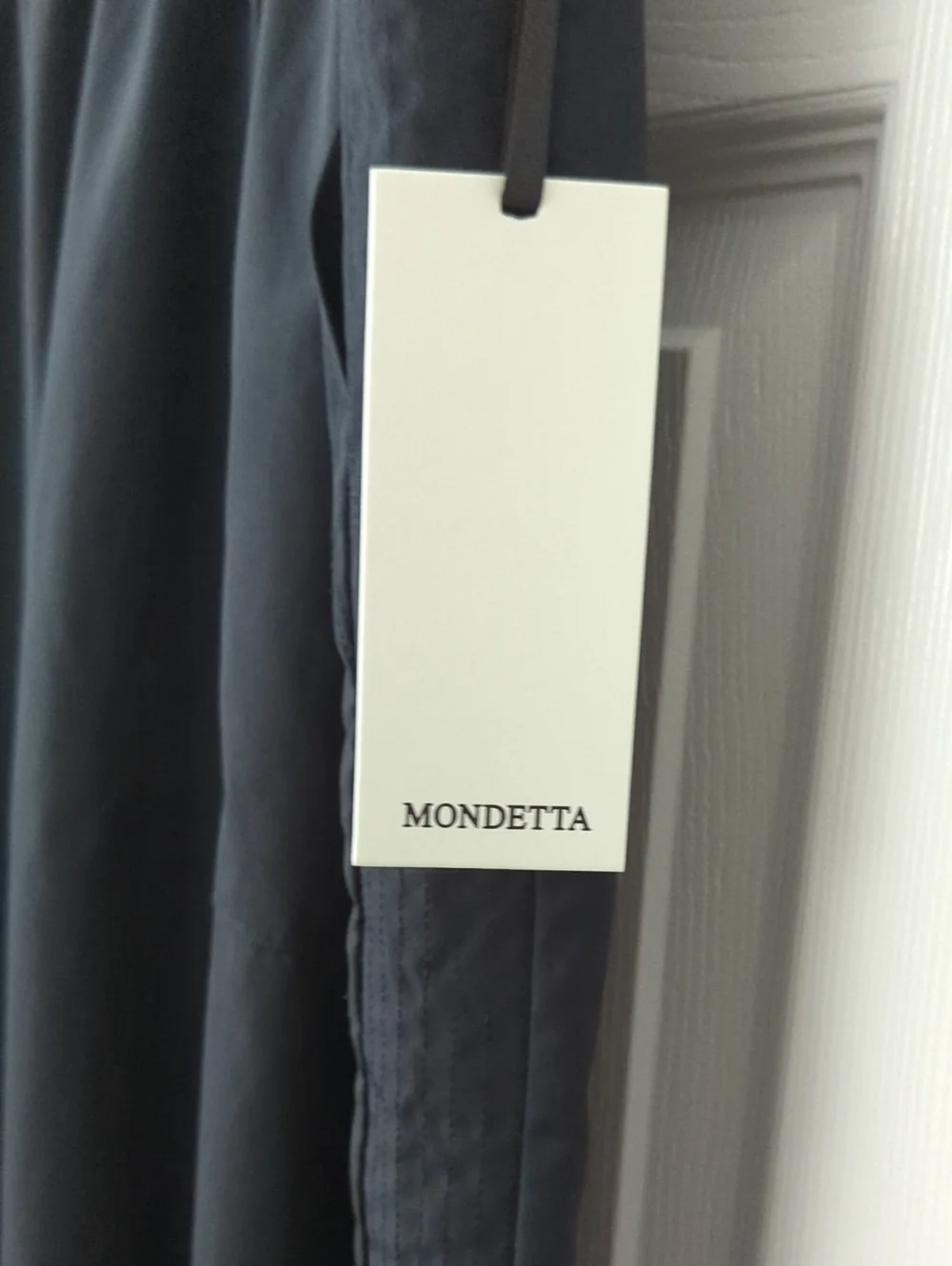 NWT! ~MONDETTA~ FABULOUS BLACK WIDE LEG PANTS-L - Picture 11 of 13